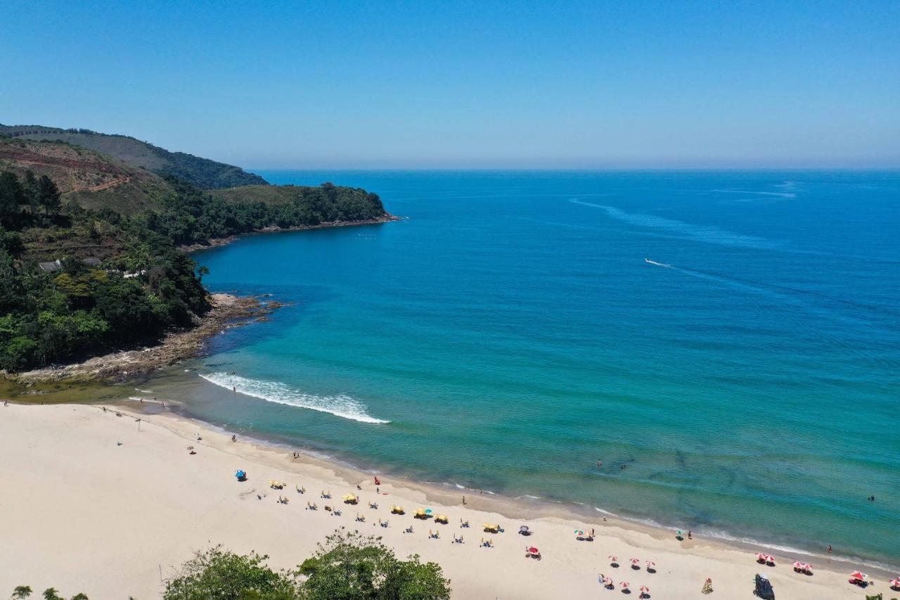 Maresias - Frente P/ Praia - Cond. Fechado - Piscina Aquecida!!!Wi Fi Exclusiva Сао Себастиао Екстериор снимка